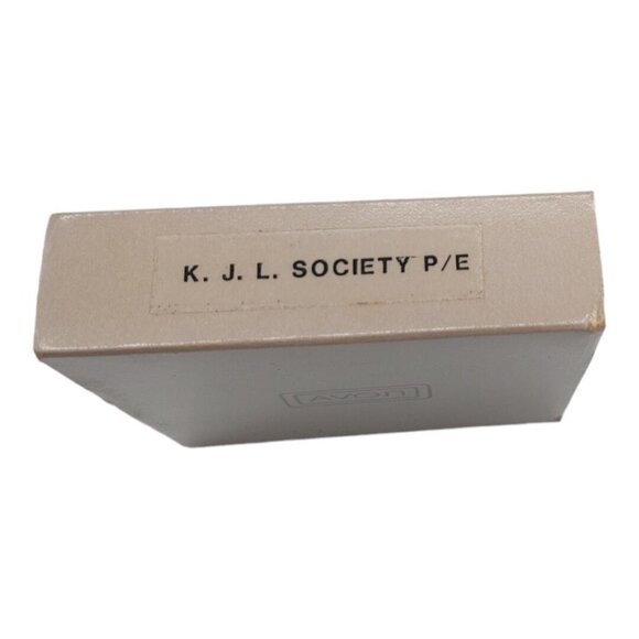 KJL Kenneth J Lane Lion Door Knocker Earrings Rhinestone NOS Avon Vintage 1986 - Picture 8 of 12